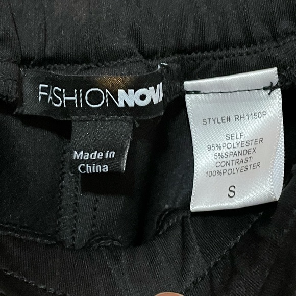 New Fashion Nova Track Joggers - Picture 2 of 4